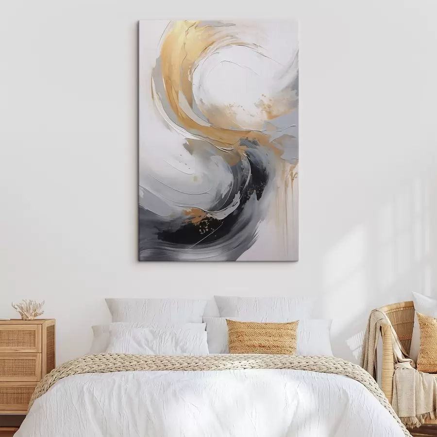 Wandbilder Dynamische Abstraktion s46829