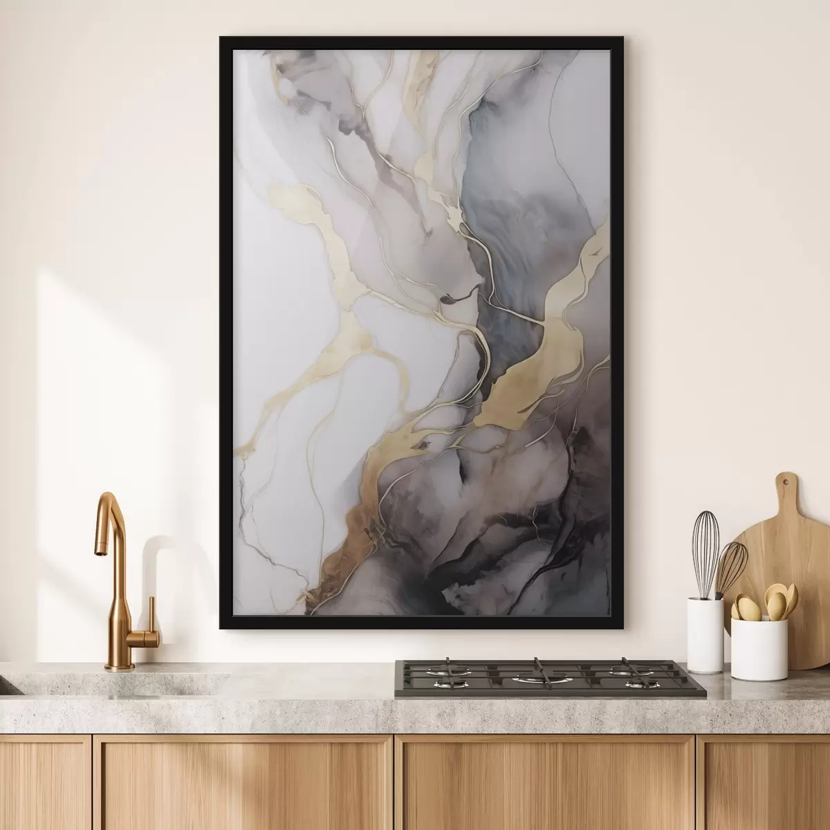 Poster Abstrakte Zusammensetzung f46826