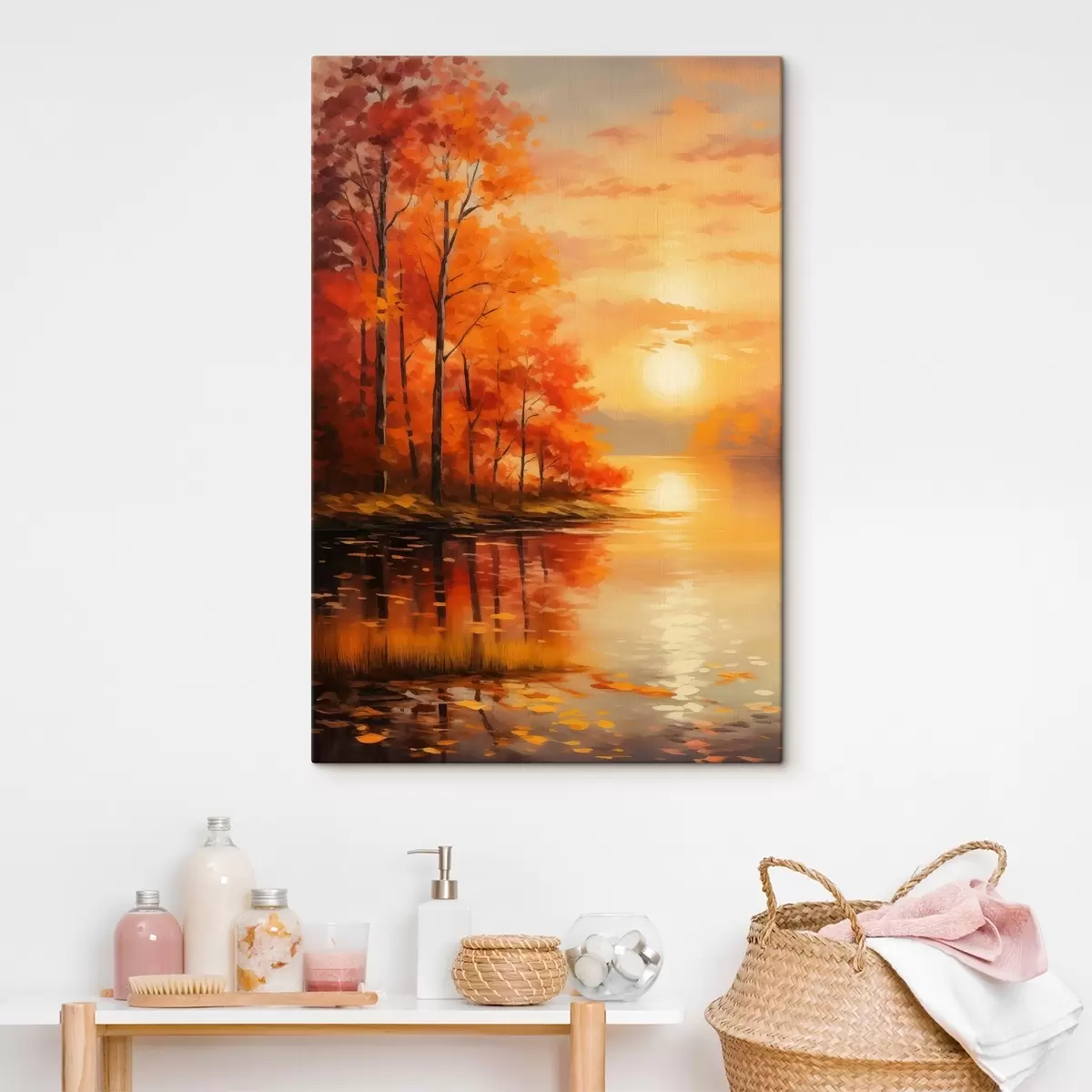 Wandbilder Herbstwald s46771