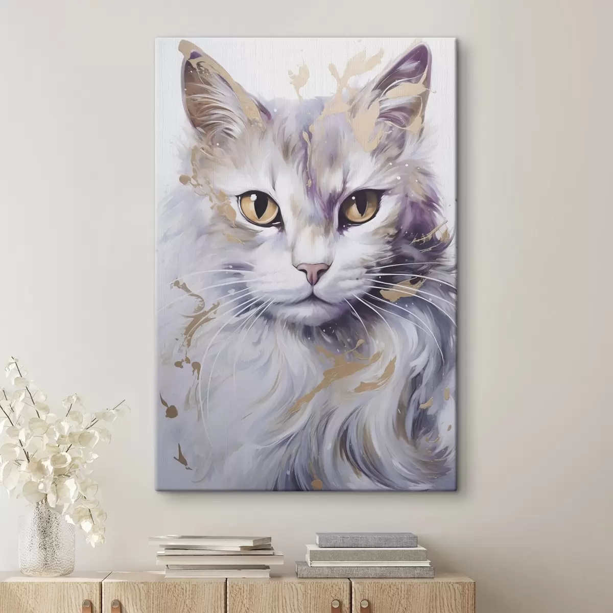 Wandbilder Abstrakte Katze s46837