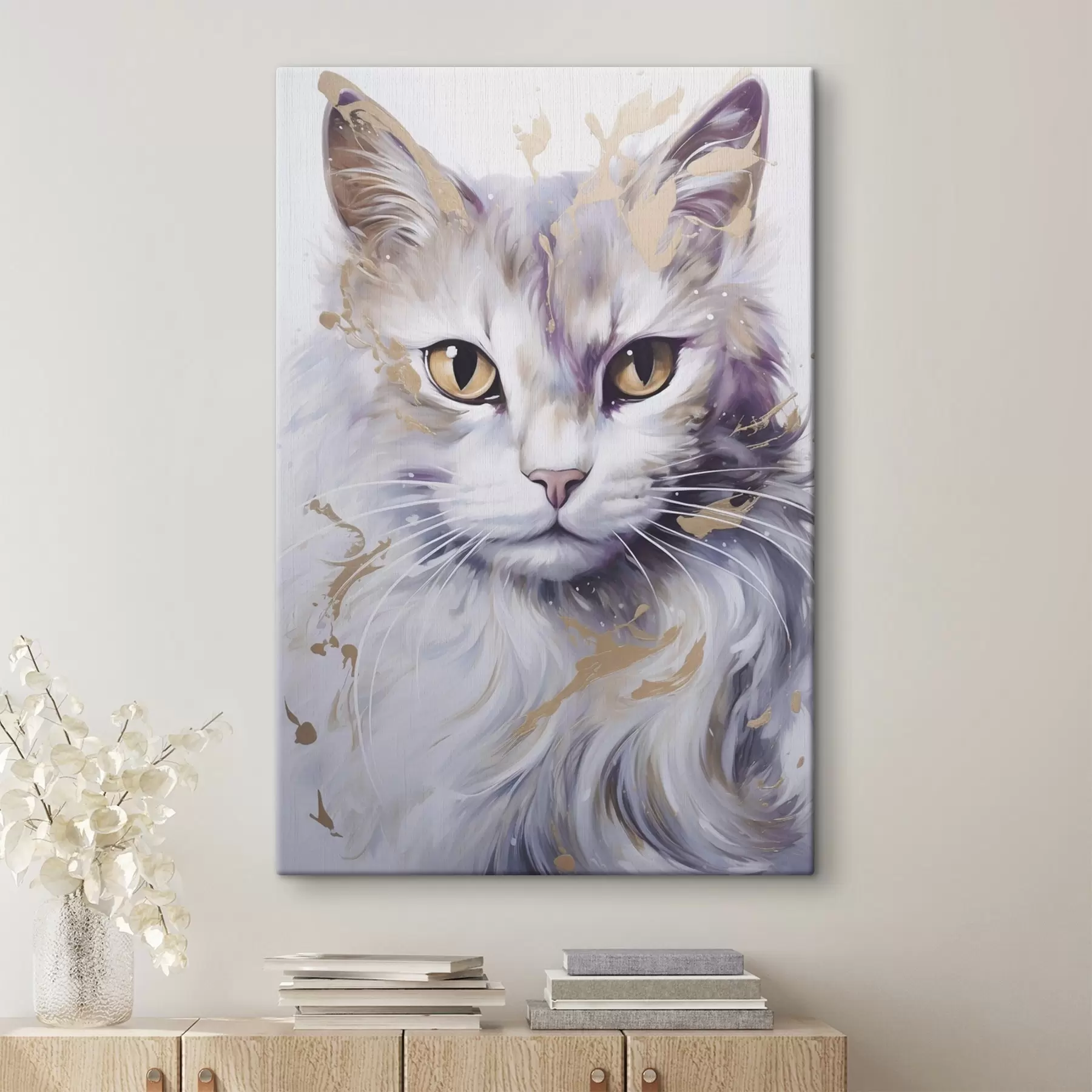 Wandbilder Abstrakte Katze s46837