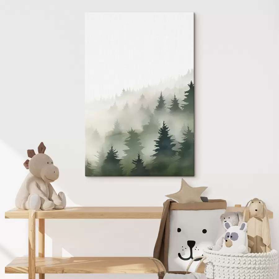 Wandbilder Nebelwald s46876