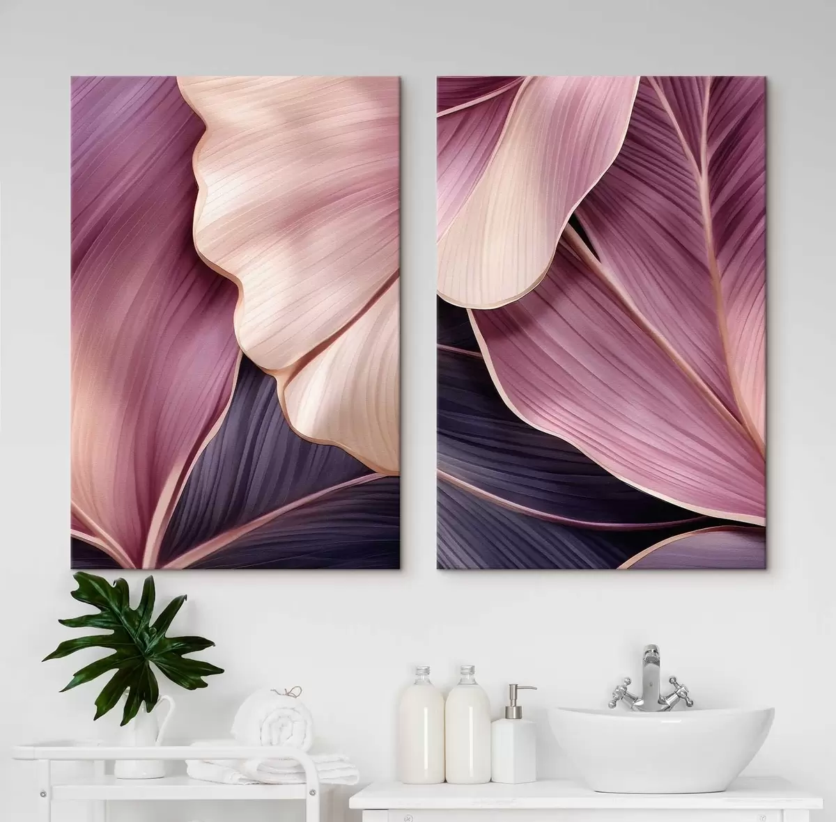 Wandbilder Abstrakte Blätter m01059