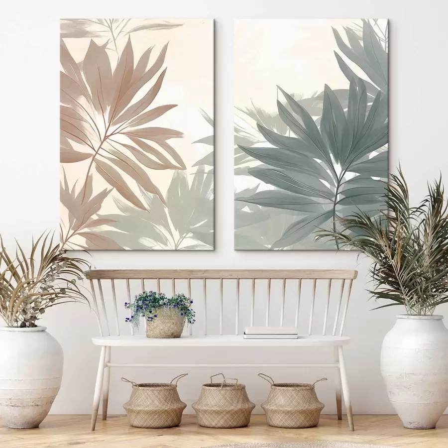 Wandbilder Tropische Blätter m01060