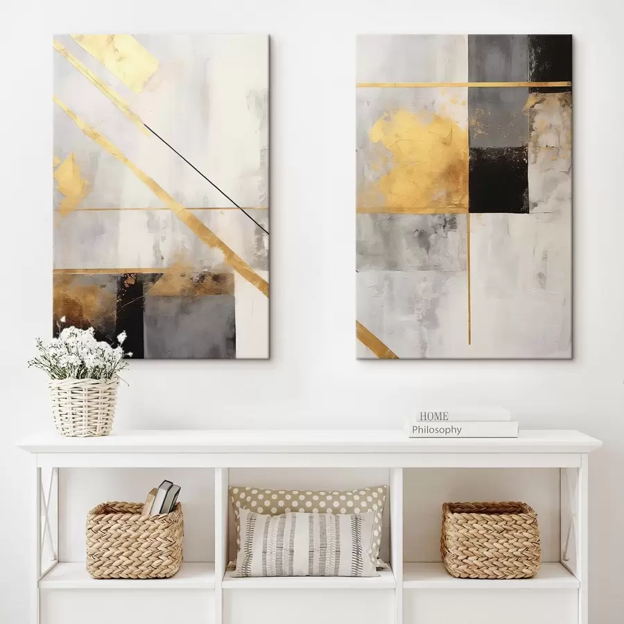 Wandbilder Zusammenfassung Hintergrund, Geometrie m01064