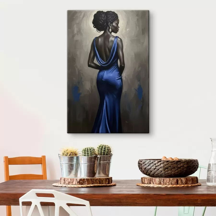 Wandbilder Mädchen im Kleid s46856