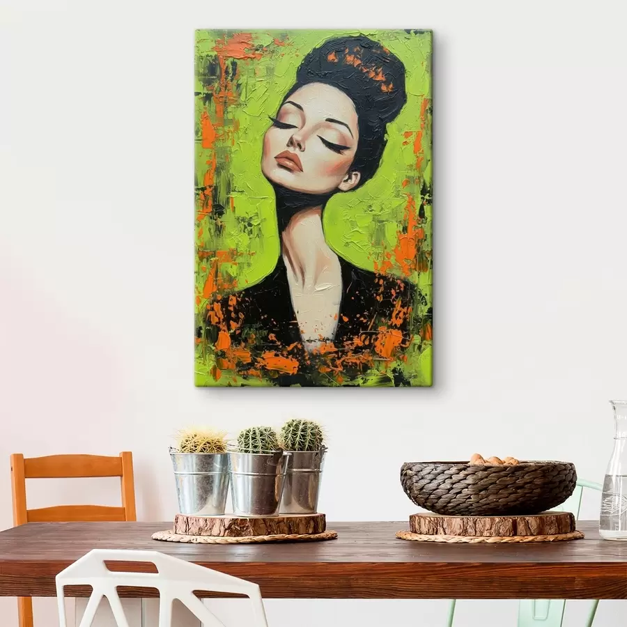 Wandbilder Porträt eines Mädchens s46860