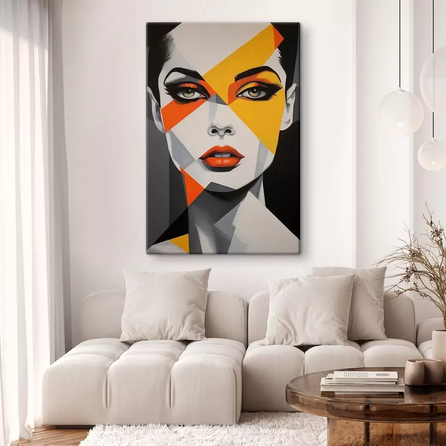 Wandbilder Abstraktes Porträt s46865