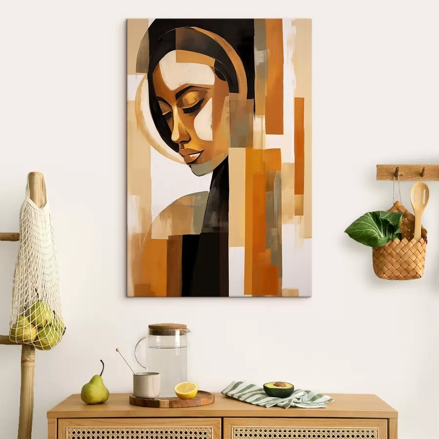 Wandbilder Abstraktes Porträt s46867