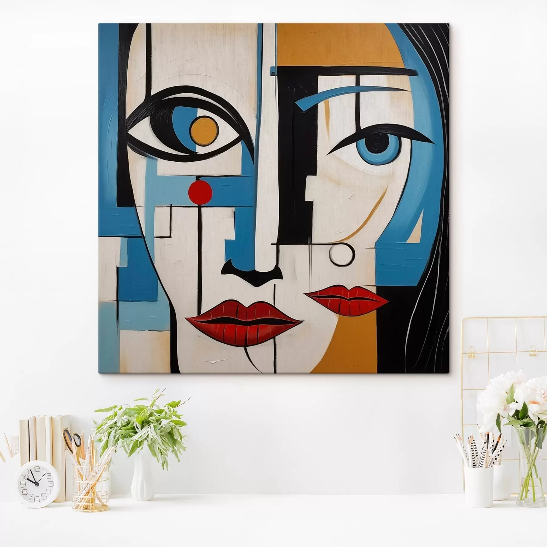 Wandbilder Abstraktes Porträt s46870