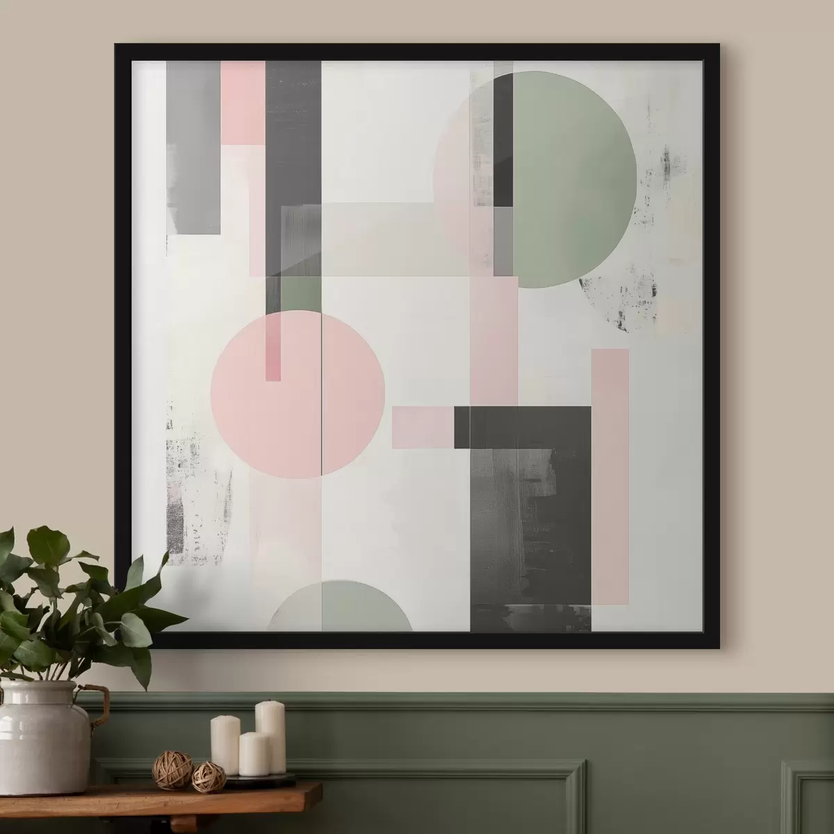 Poster Geometrische Abstraktion f46902