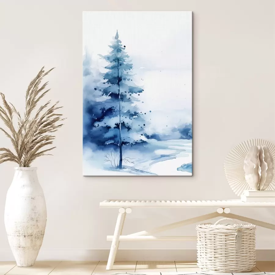 Wandbilder Tanne im Wald s46966