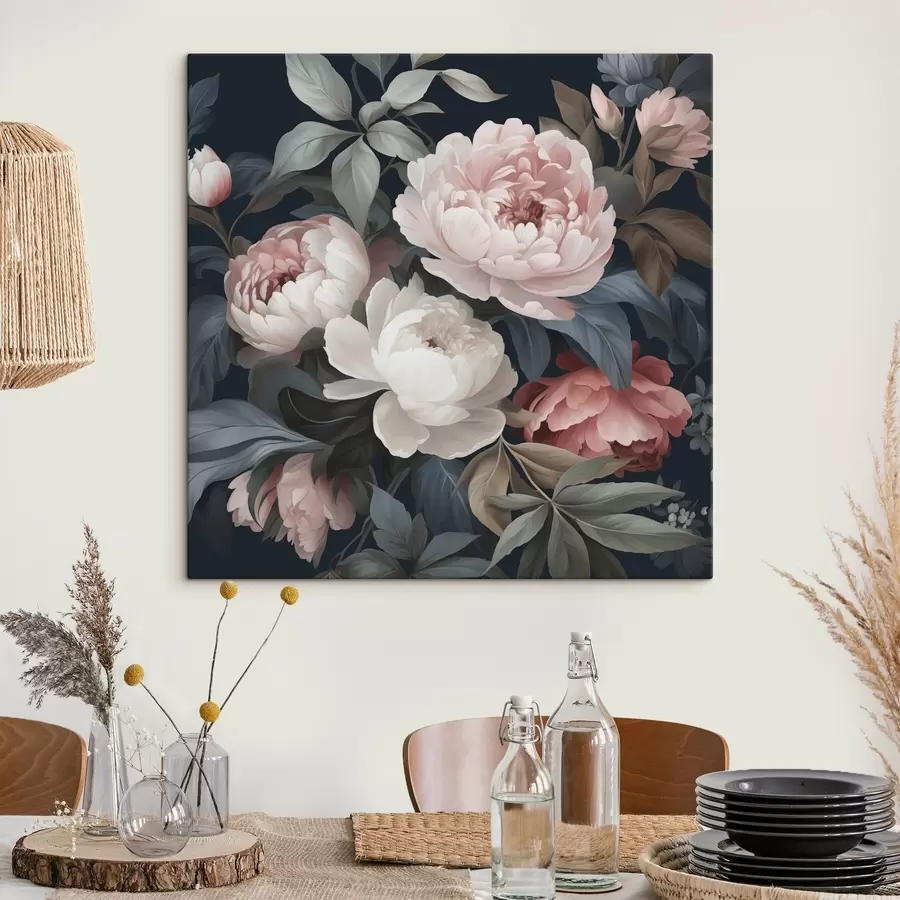 Wandbilder Dekorative Blumen s46914