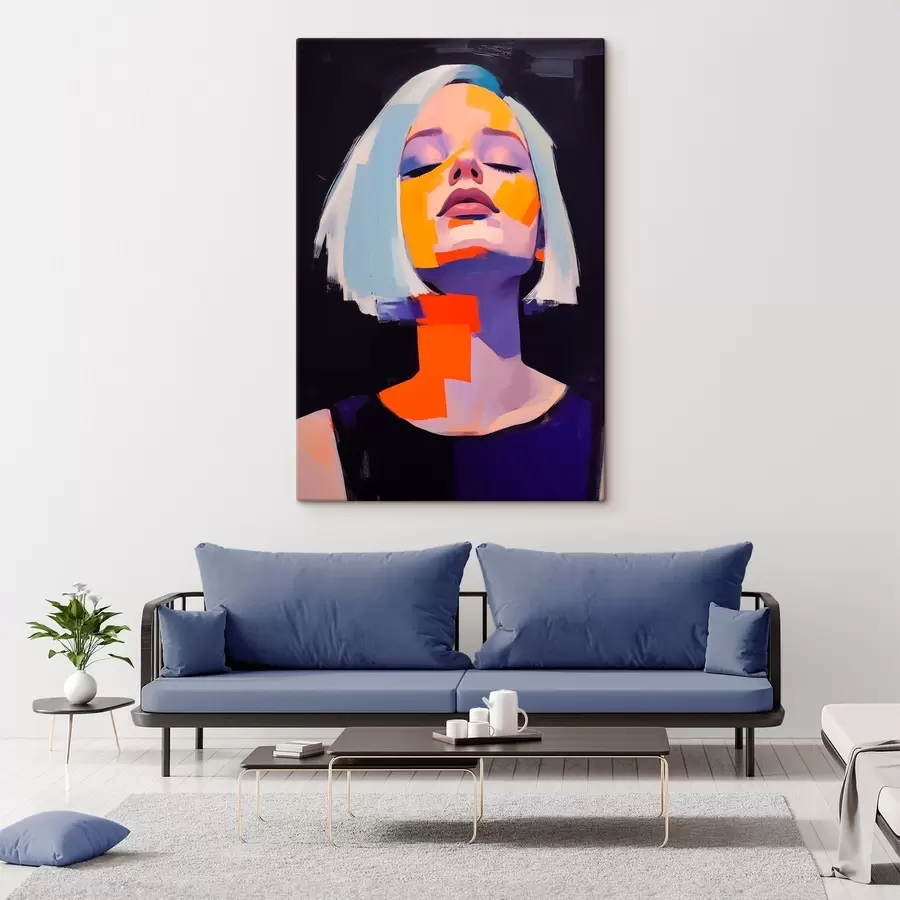 Wandbilder Porträt eines Mädchens s47004