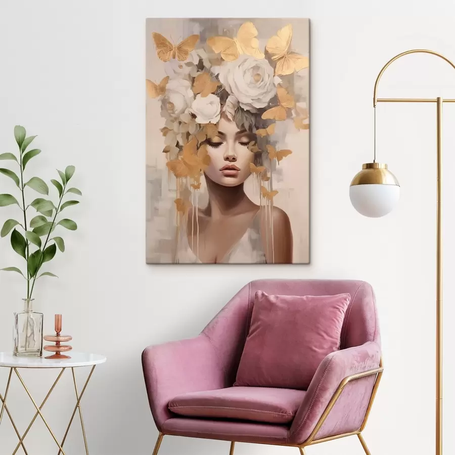 Wandbilder Porträt eines Mädchens s47005