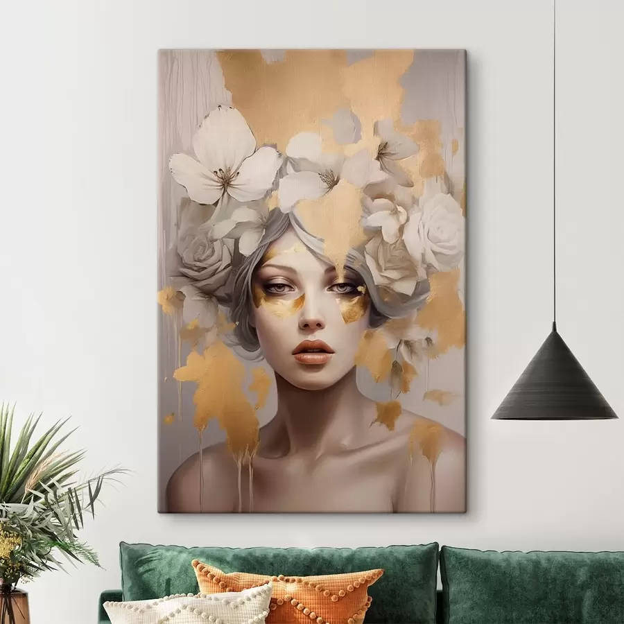 Wandbilder Porträt eines Mädchens s47006