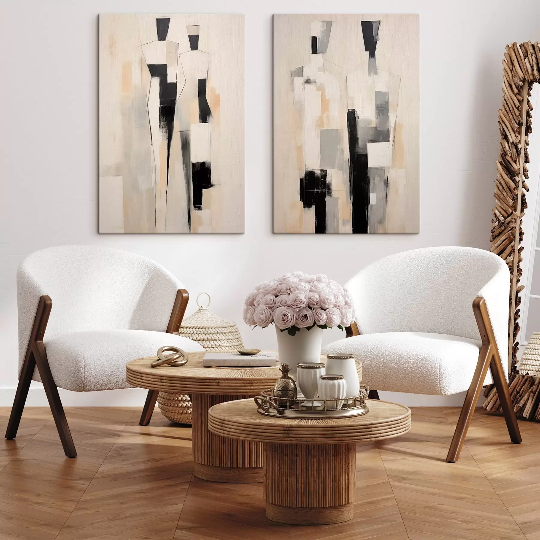 Wandbilder Abstraktes Paar m01111