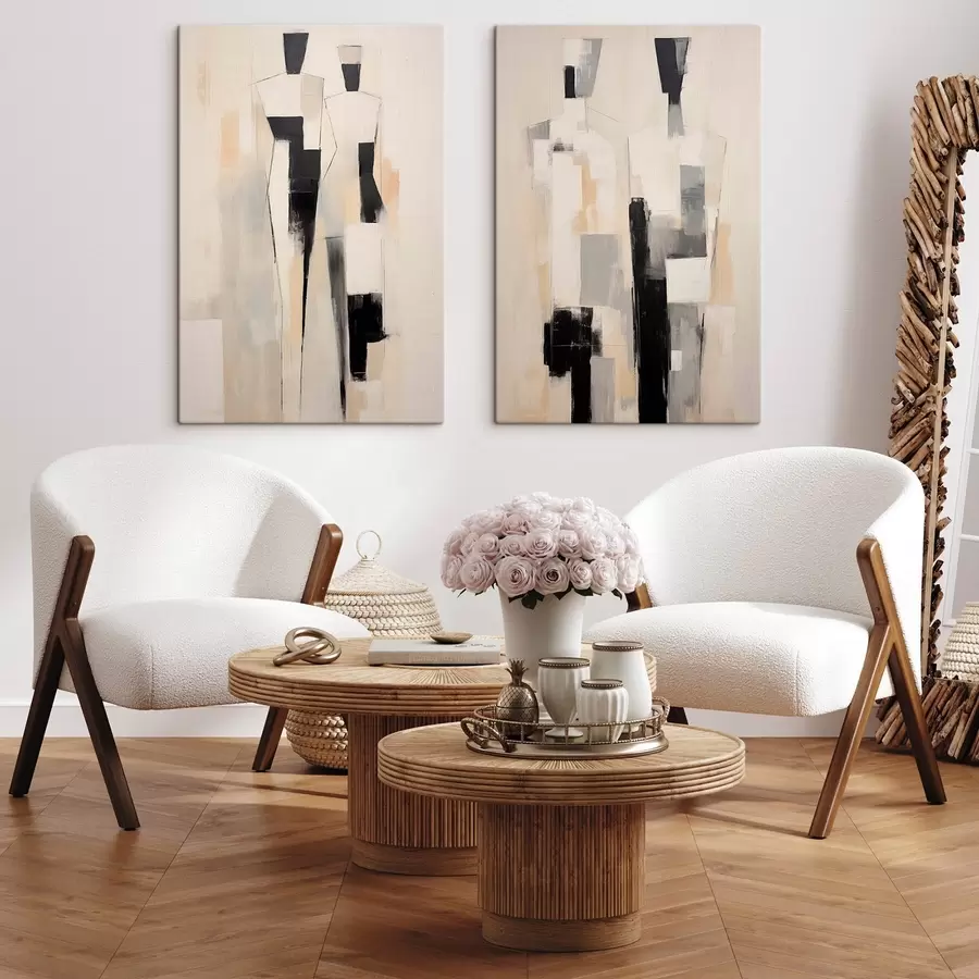 Wandbilder Abstraktes Paar m01111