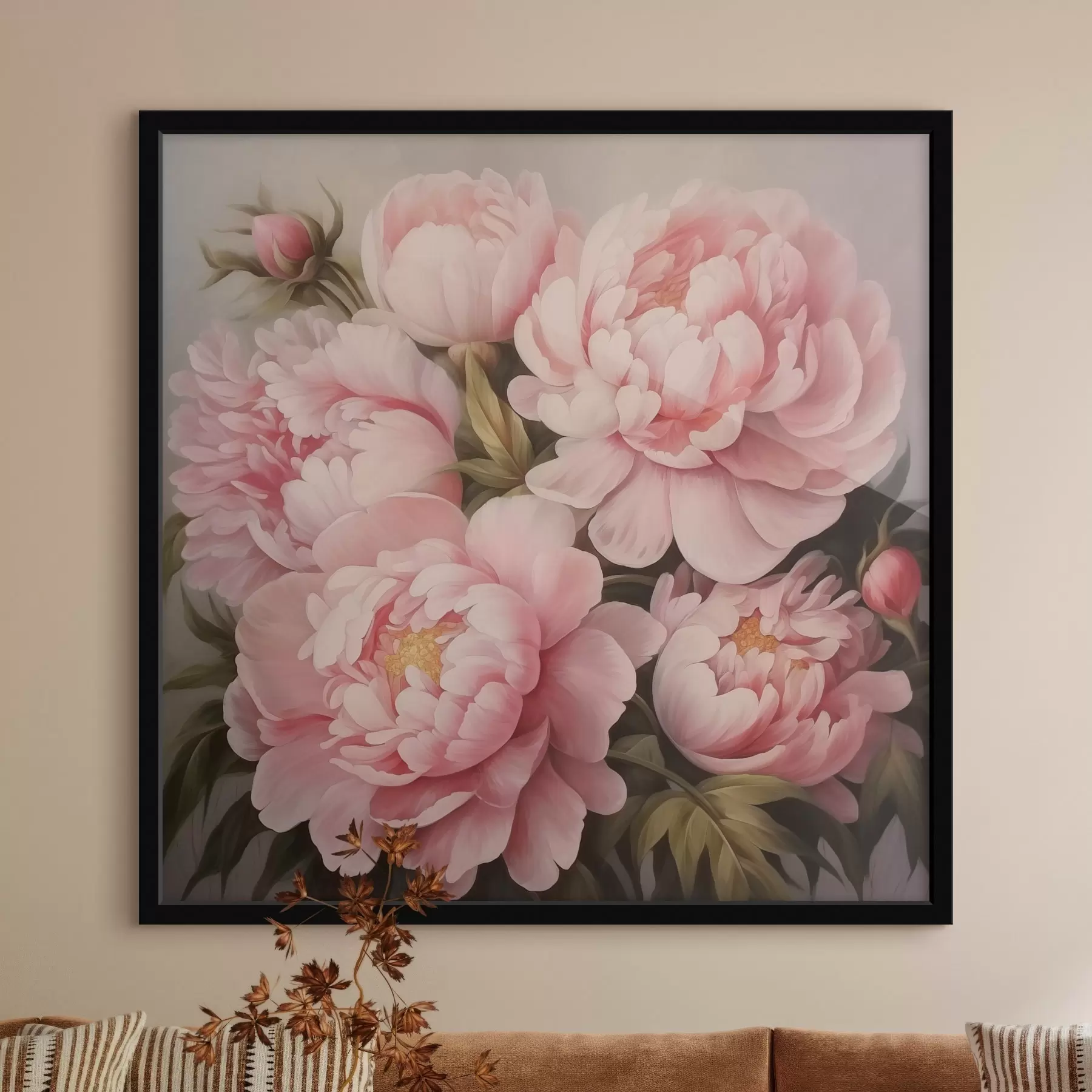 Fototapete Pfingstrosen f47007