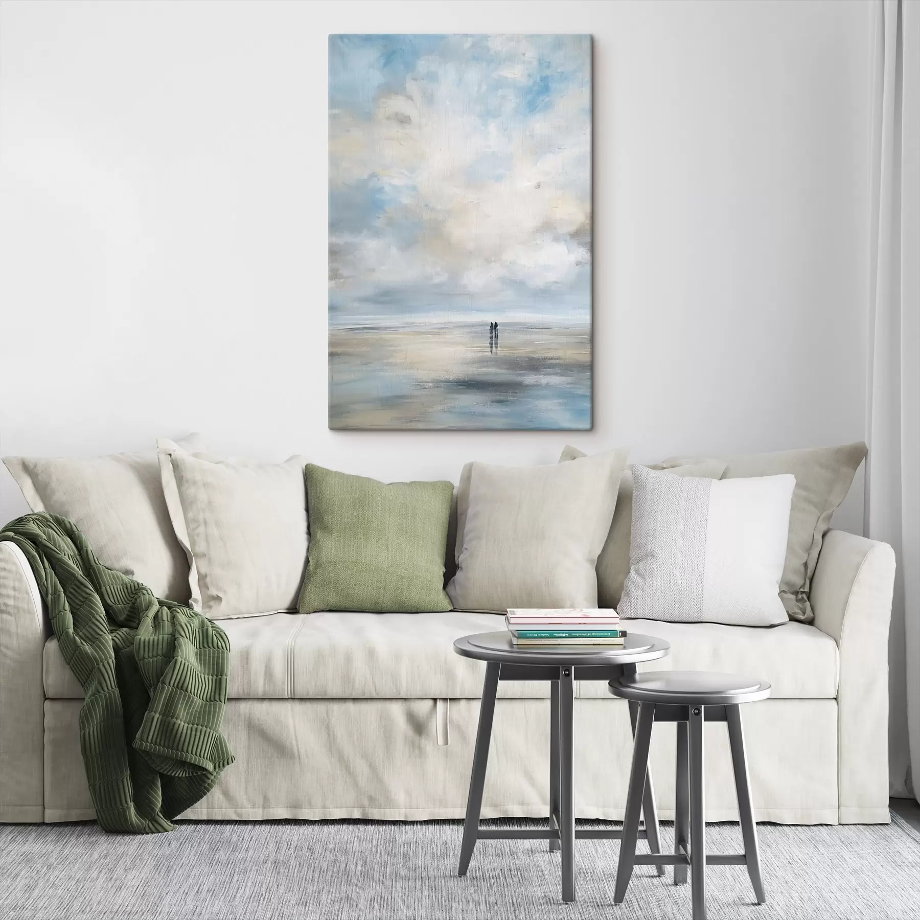 Wandbilder Paar am Meeresufer s47062