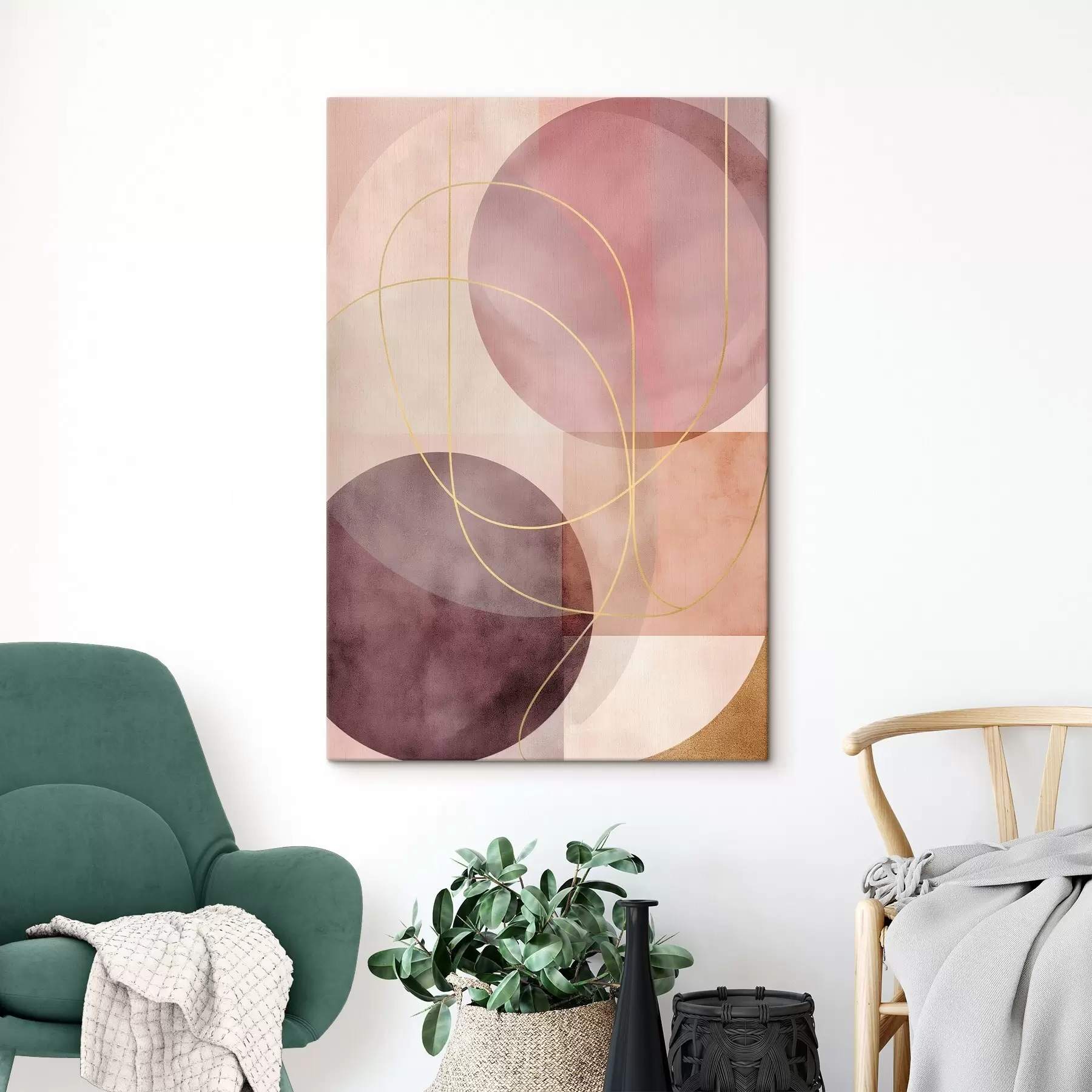 Wandbilder Abstrakte Kreise s47070