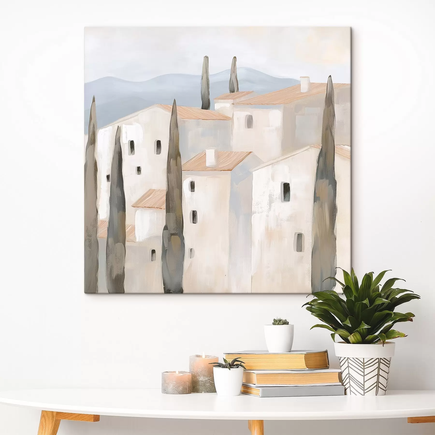 Wandbilder Malerische Häuser s47074