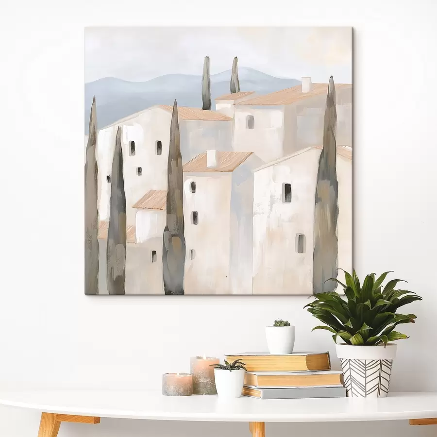 Wandbilder Malerische Häuser s47074