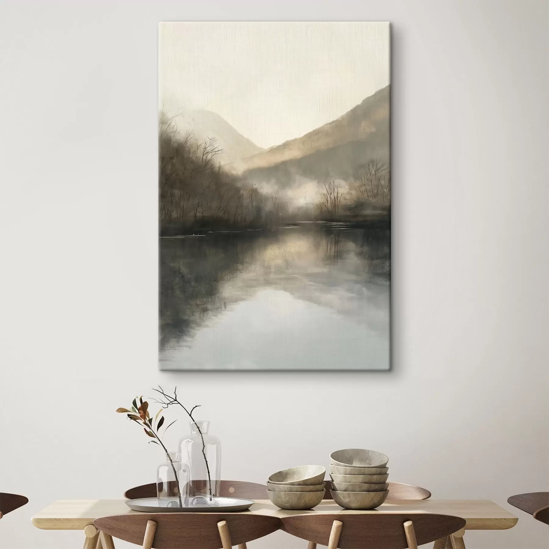 Wandbilder Wald und Berge s47079