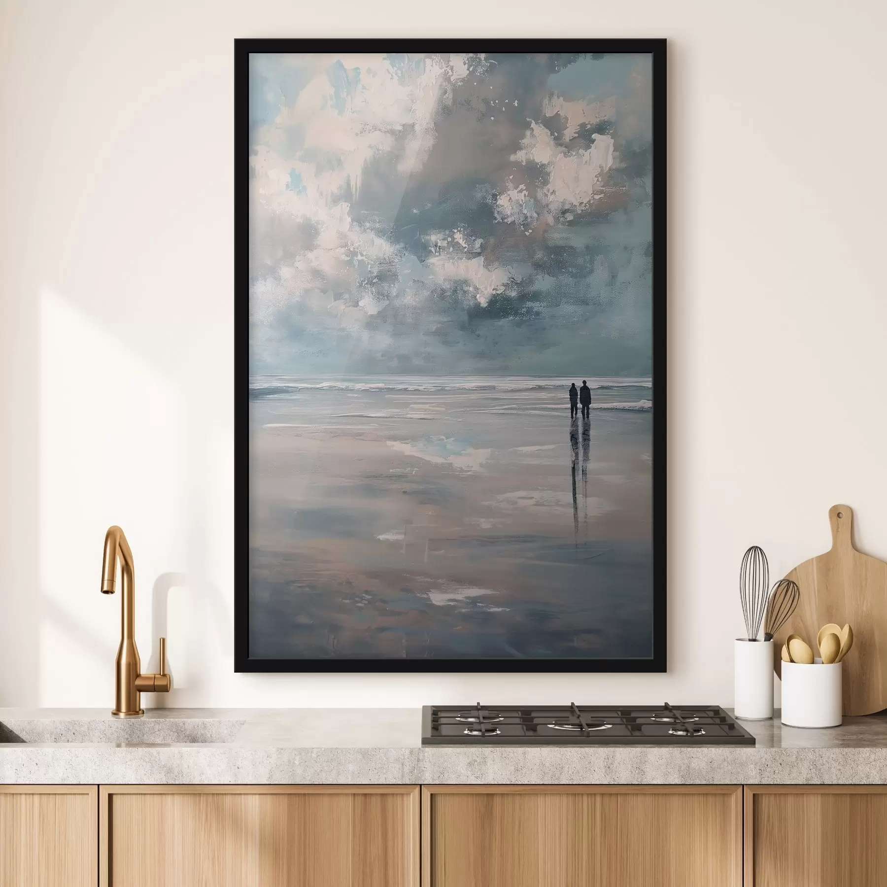 Fototapete Paar am Ufer f47061