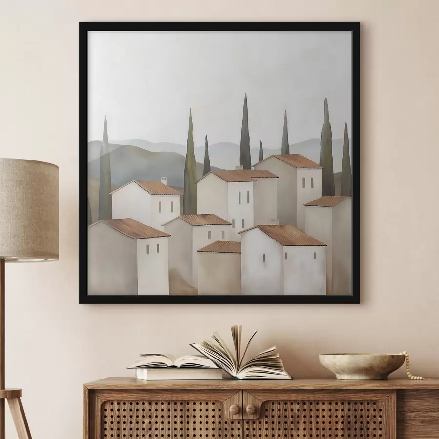 Fototapete Malerische Häuser f47069