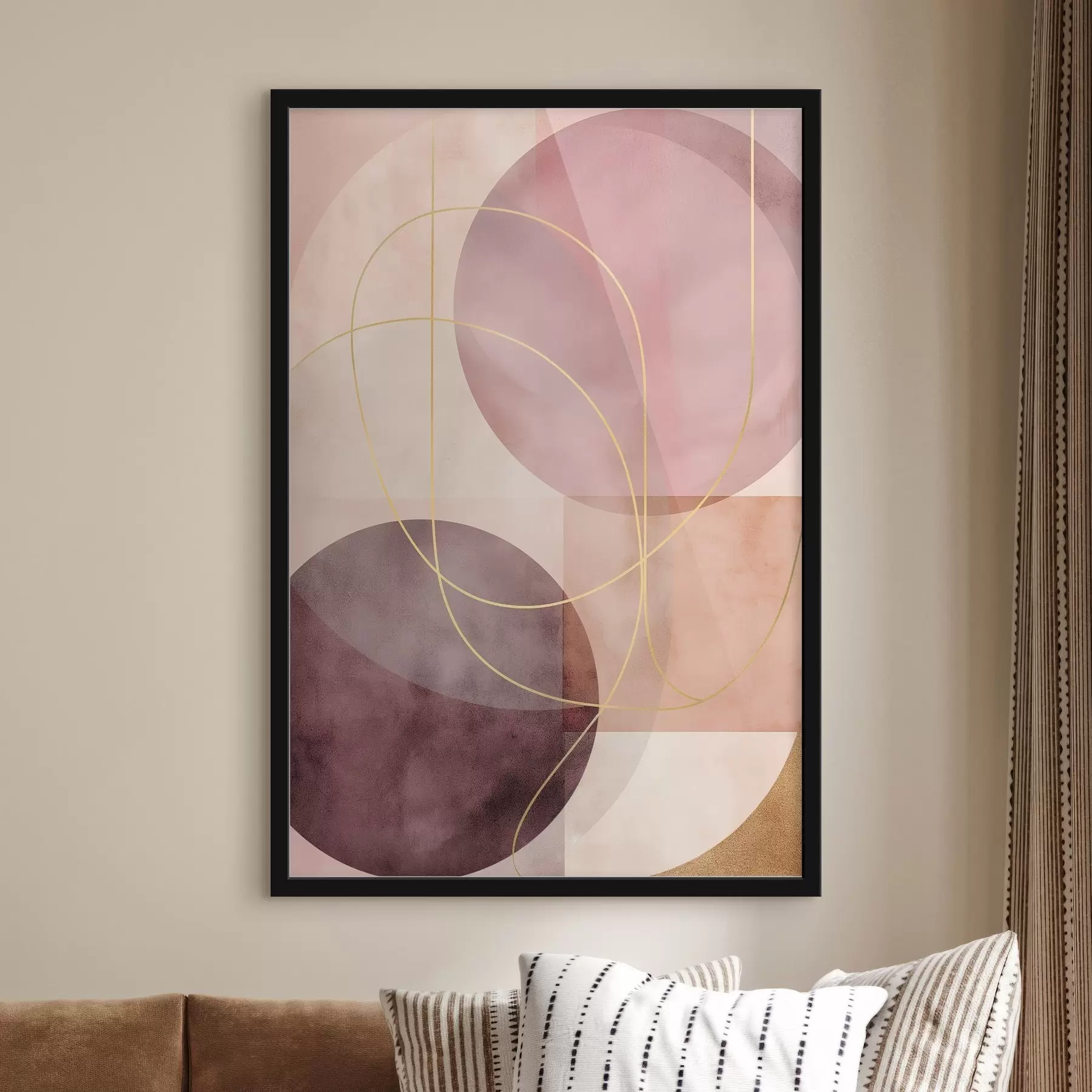 Fototapete Abstrakte Kreise f47070