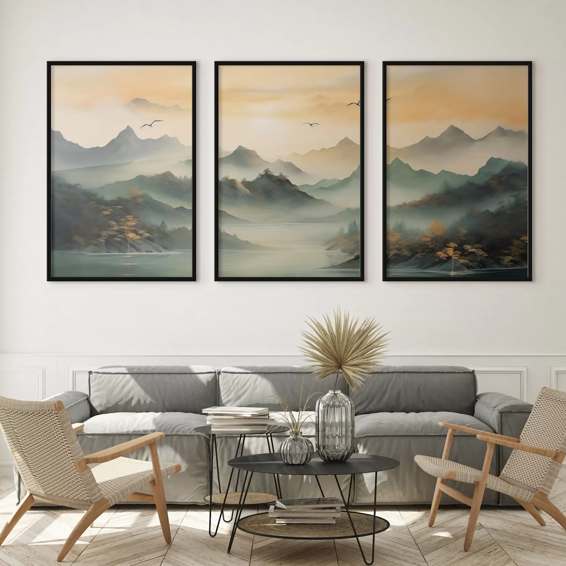 Fototapete Begegnung mit der Morgendämmerung d00436