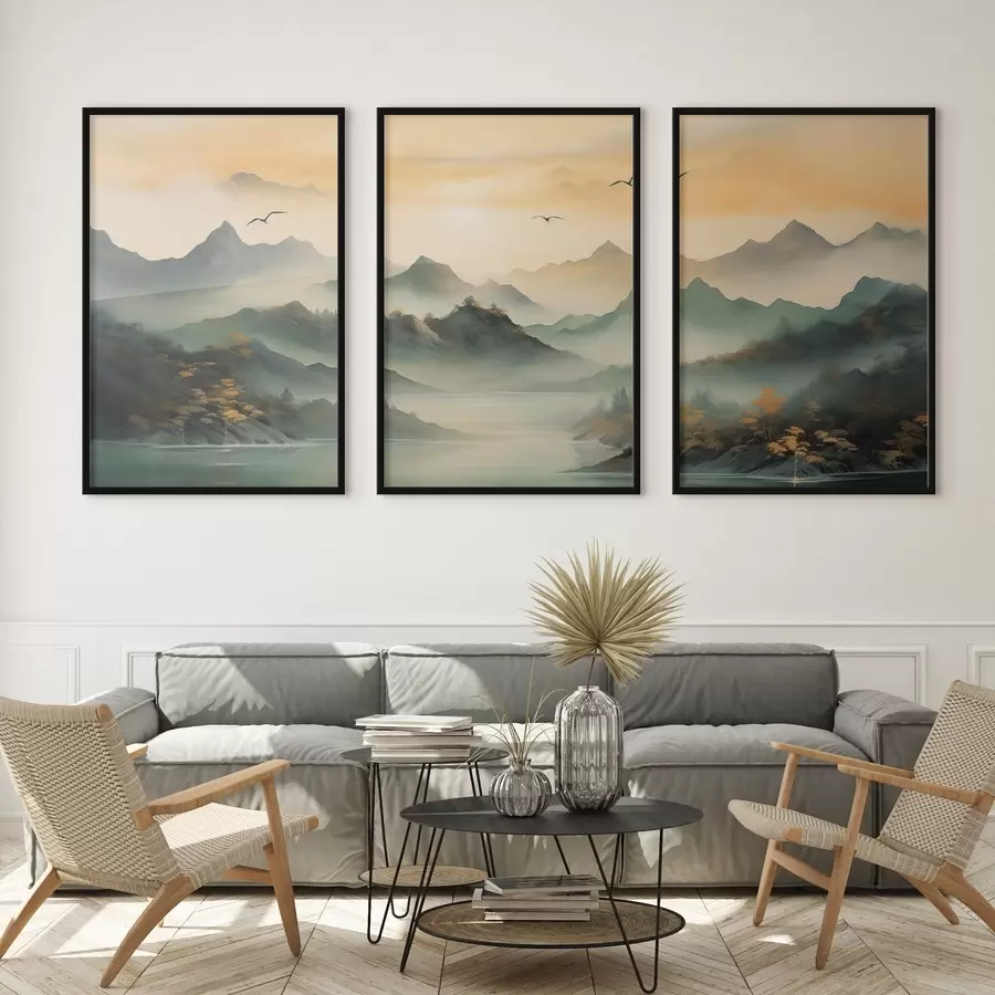 Fototapete Begegnung mit der Morgendämmerung d00436