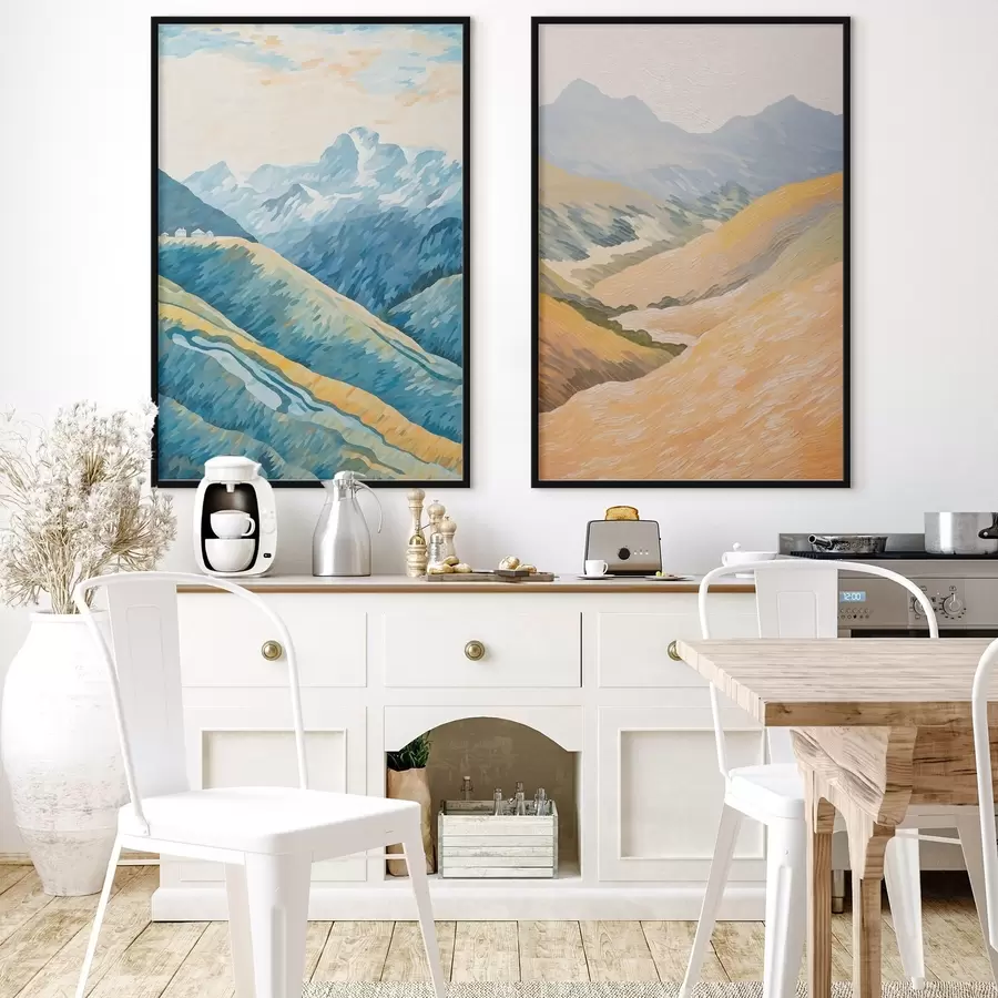 Fototapete Berglandschaft d00486