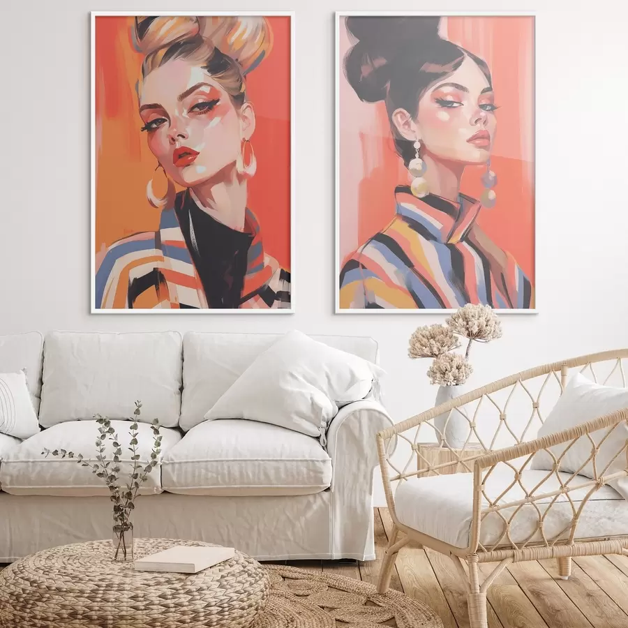 Fototapete Porträts von Frauen d00498