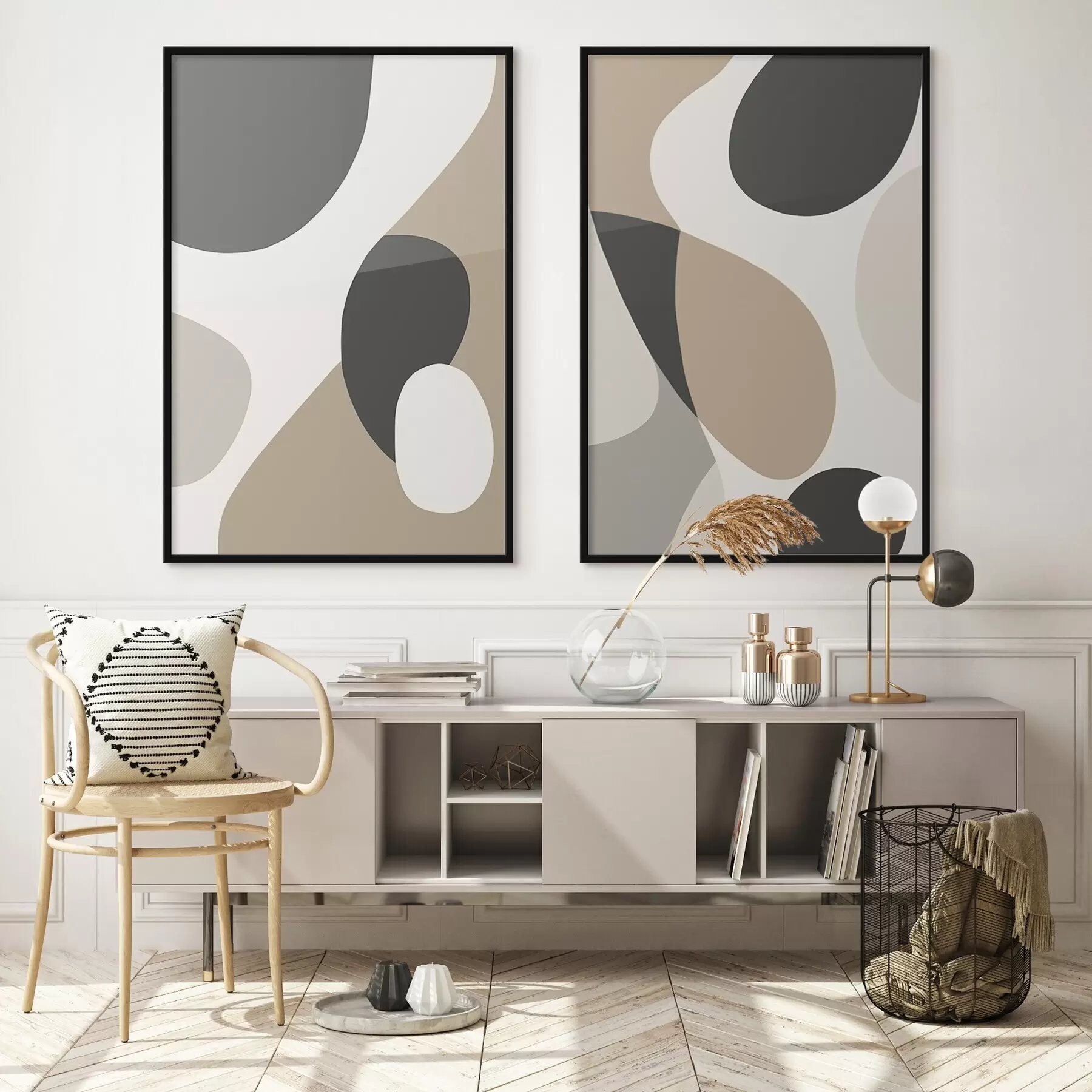 Fototapete Abstrakte Formen d00511