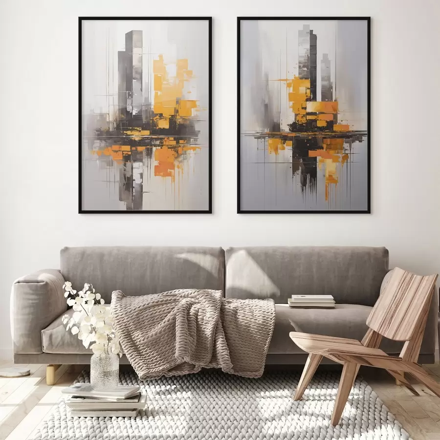 Fototapete Abstrakte Wolkenkratzer d00515