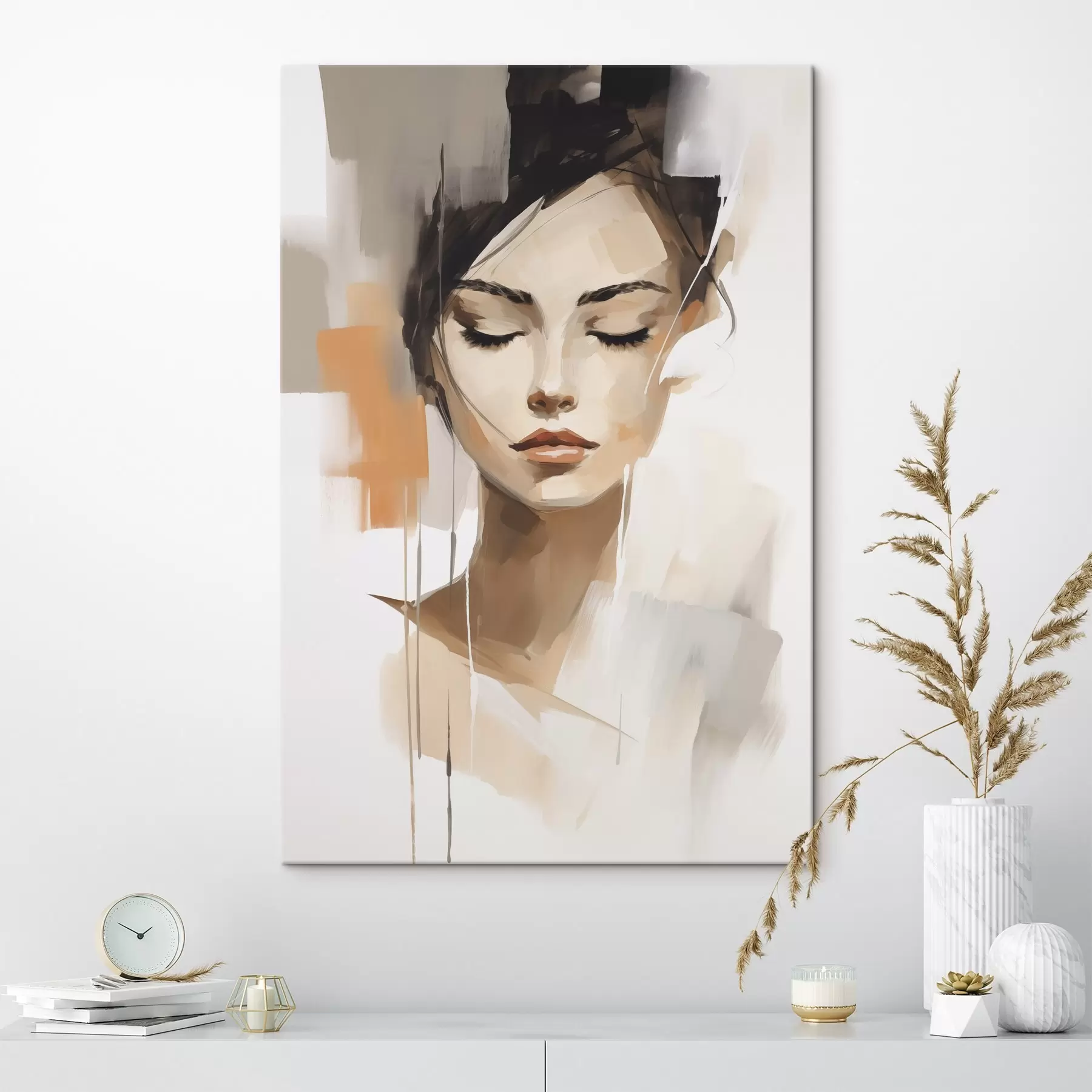 Wandbilder Porträt eines Mädchens s47150