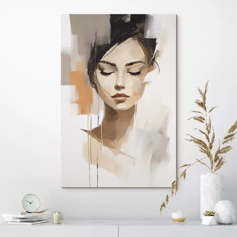 Wandbilder Porträt eines Mädchens s47150