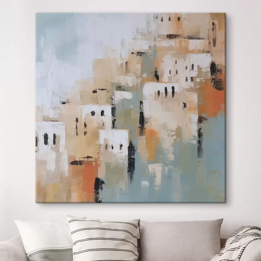 Wandbilder Abstrakte Stadt s47241