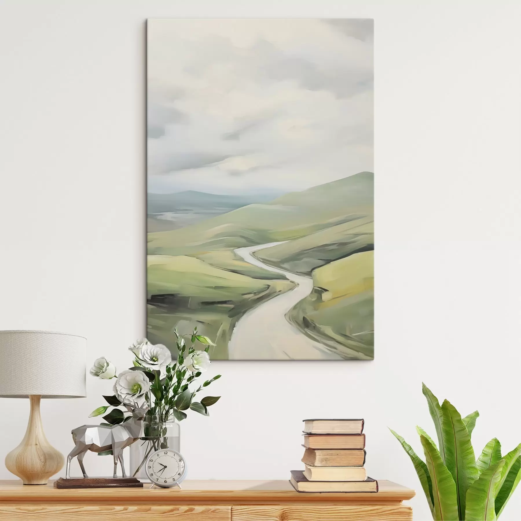 Wandbilder Straße auf dem Feld s47244