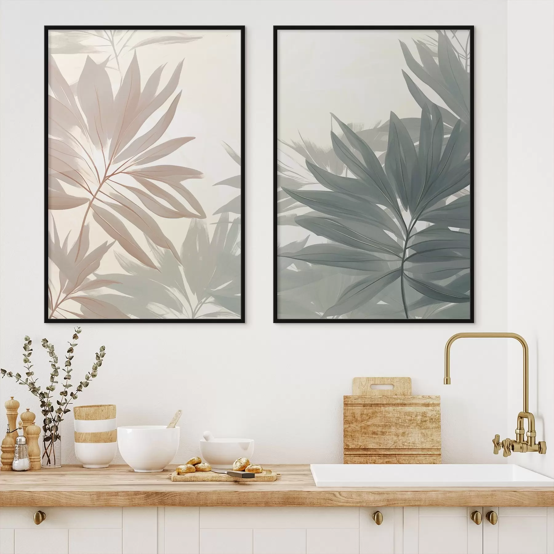 Fototapete Tropische Blätter d01060