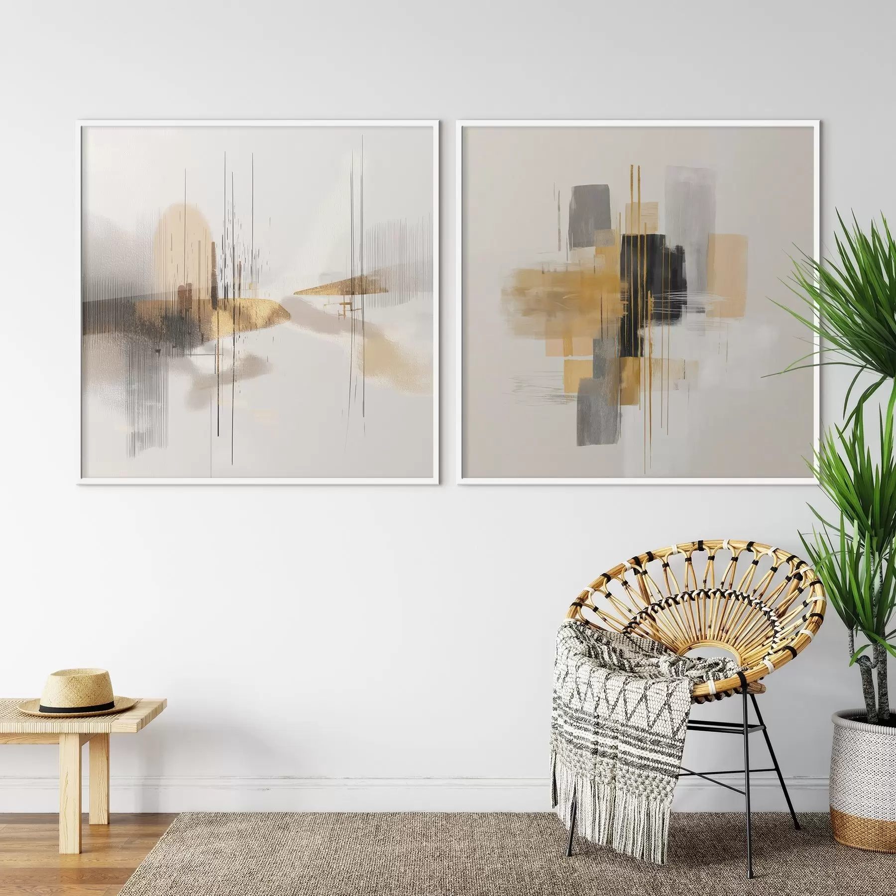 Fototapete Künstlerische Komposition mit grafischen Elementen d00740