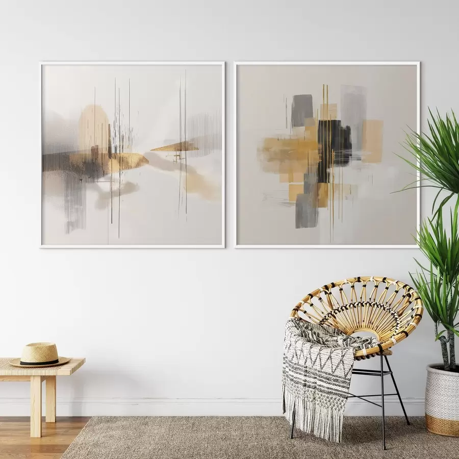 Fototapete Künstlerische Komposition mit grafischen Elementen d00740