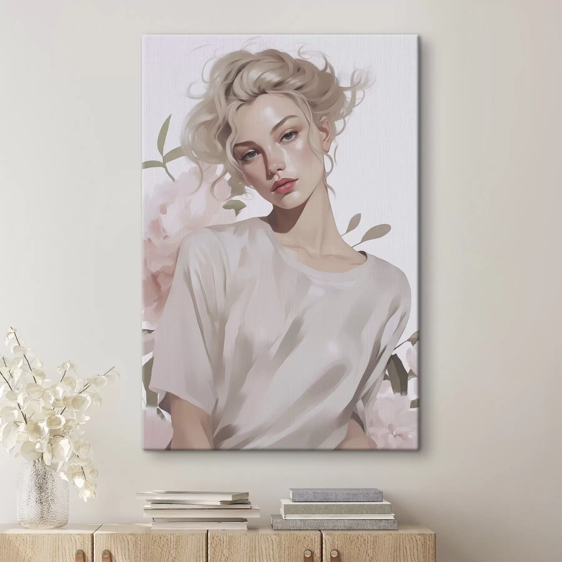 Wandbilder Porträt eines Mädchens s47339