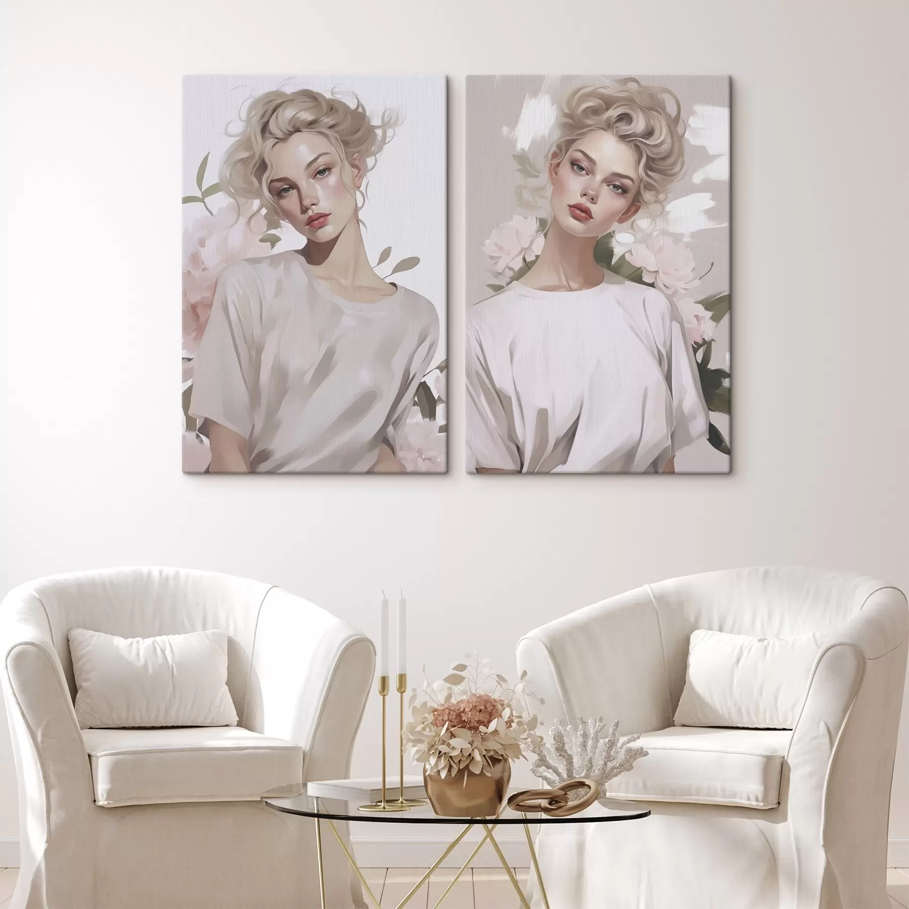 Wandbilder Porträt eines Mädchens m01187