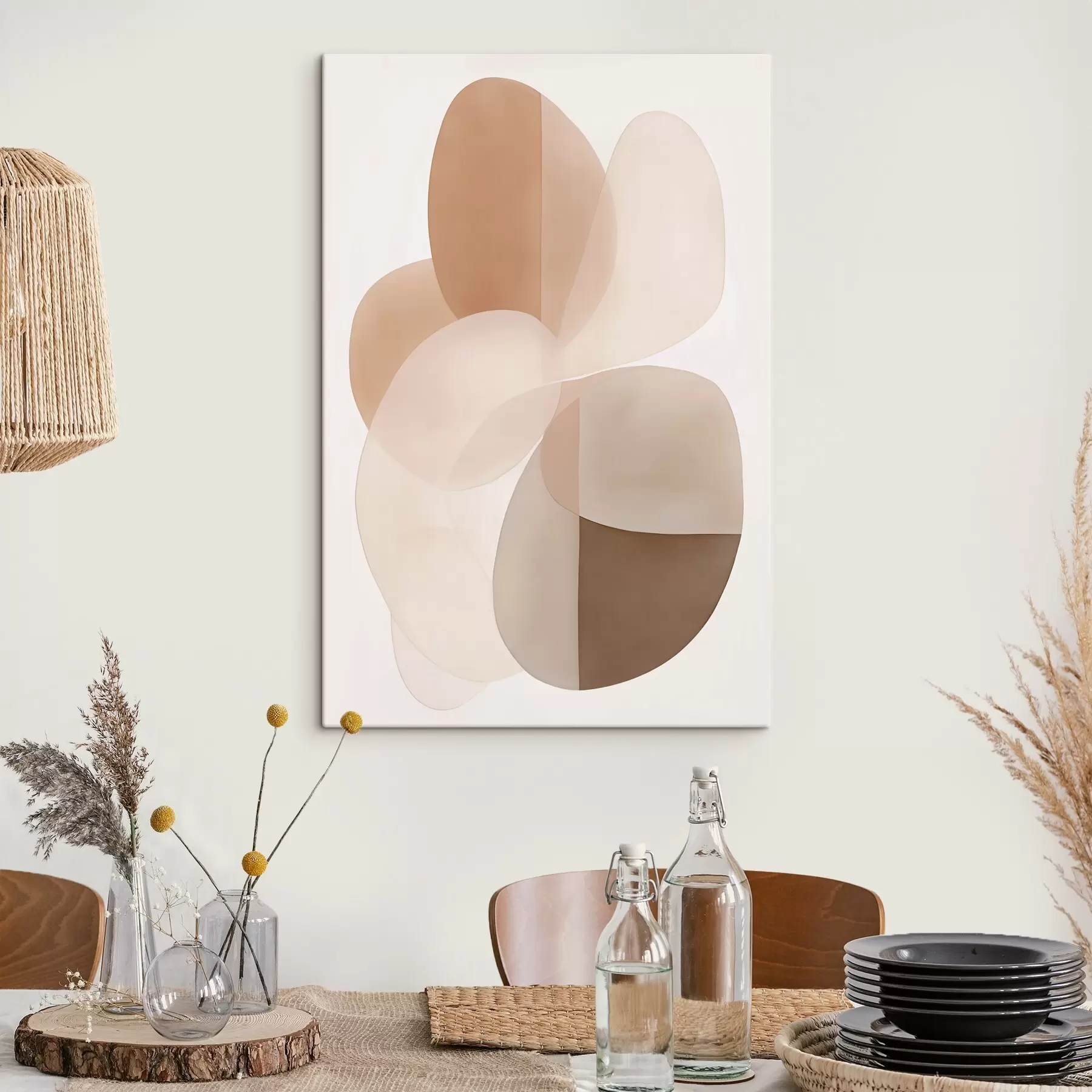 Wandbilder Abstrakte geometrische Formen s47407