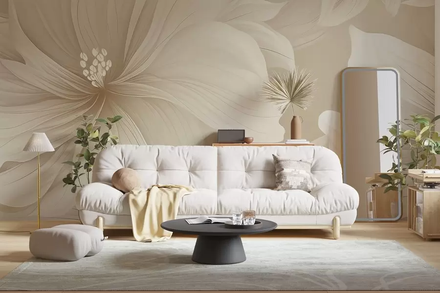 Fototapete Fantasieblumen w04989