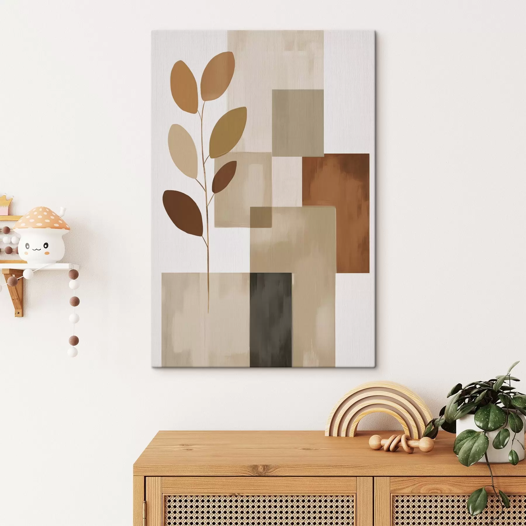 Wandbilder Abstraktion Nachahmung der Malerei s47485