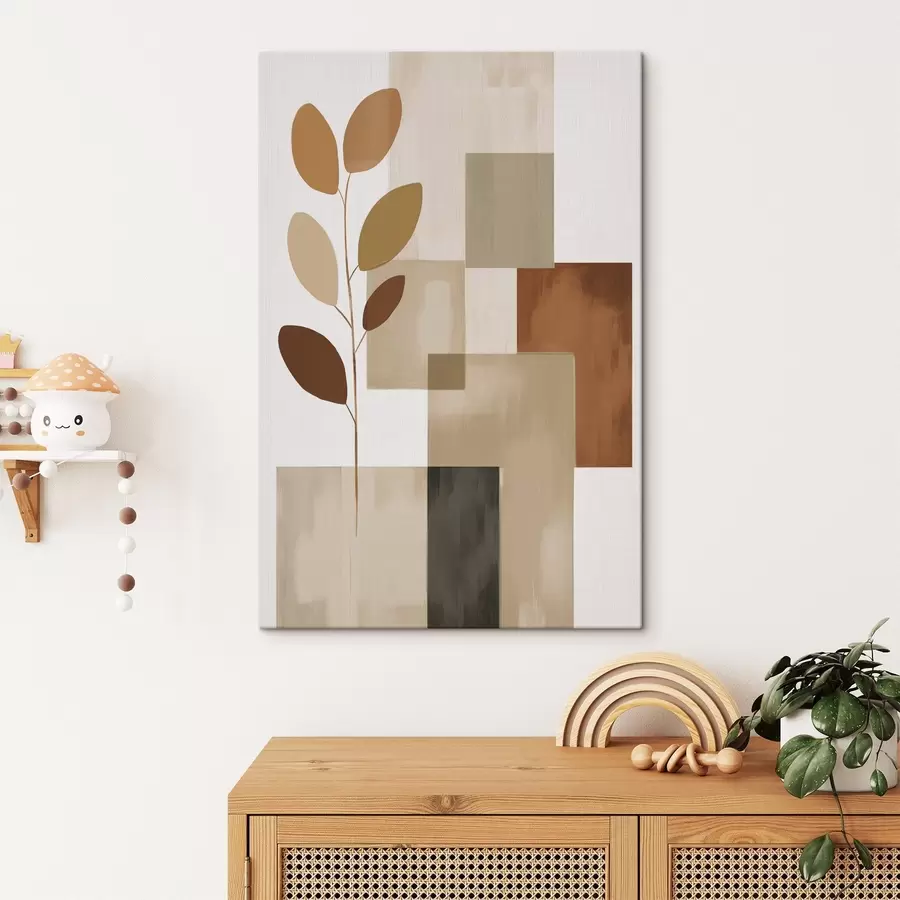 Wandbilder Abstraktion Nachahmung der Malerei s47485